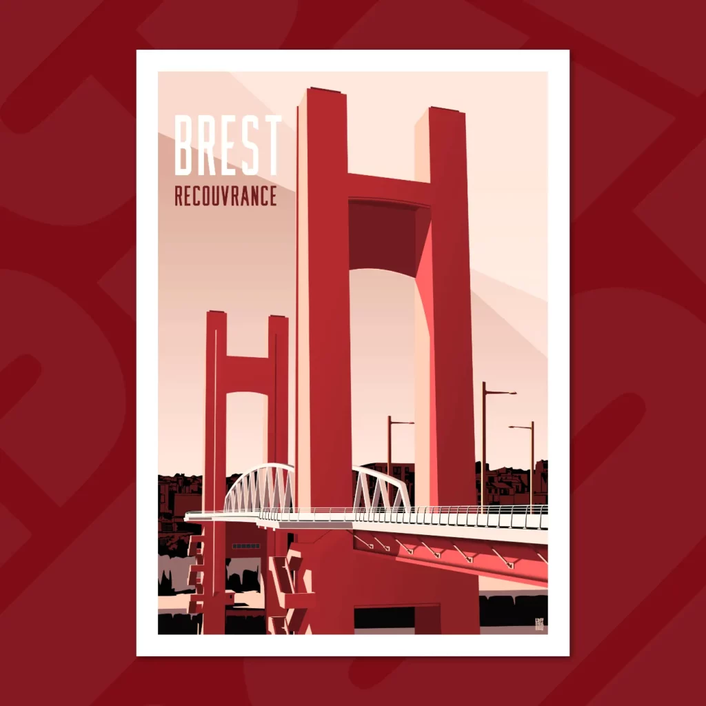 Le pont de Recouvrance de Brest