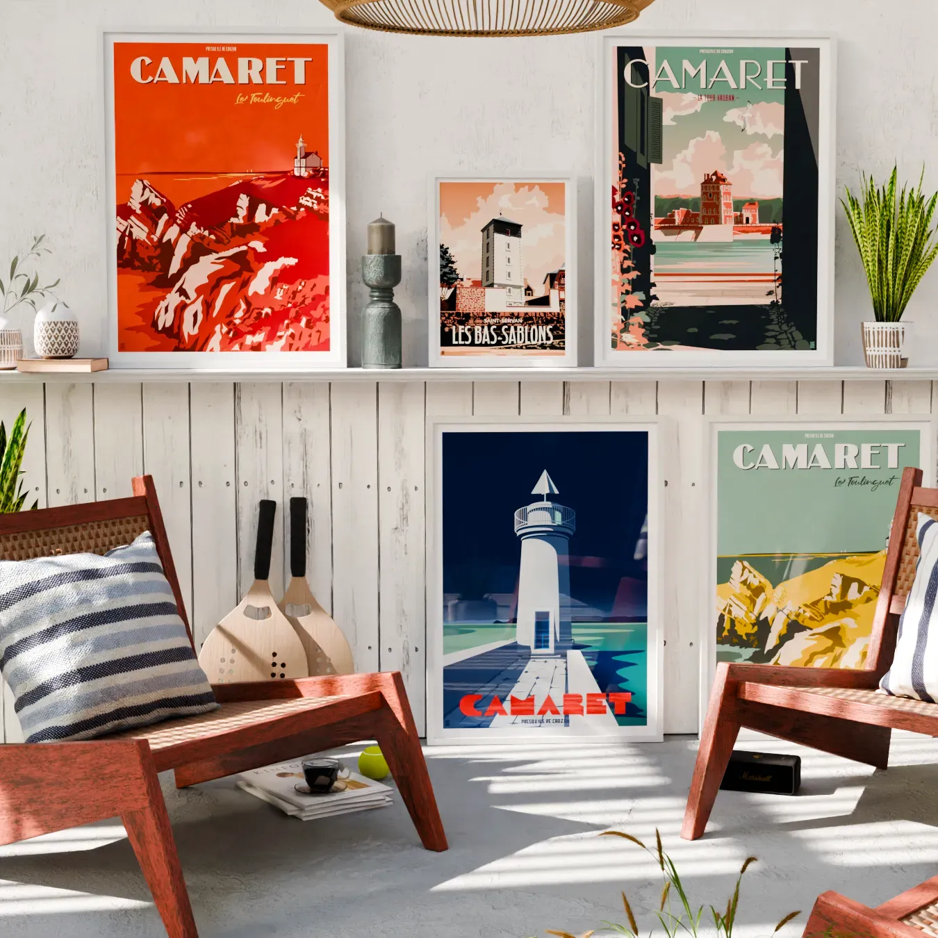 présentation affiches camaret-sur-mer