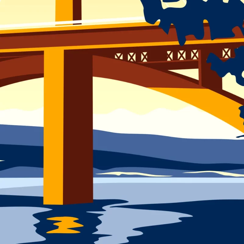 Le pont de l'Iroise
