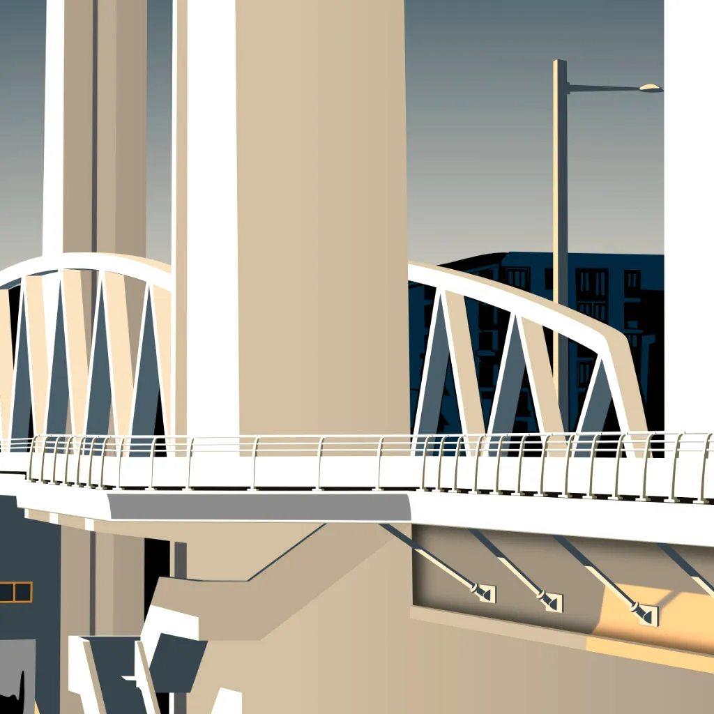 le pont de recouvrance brest