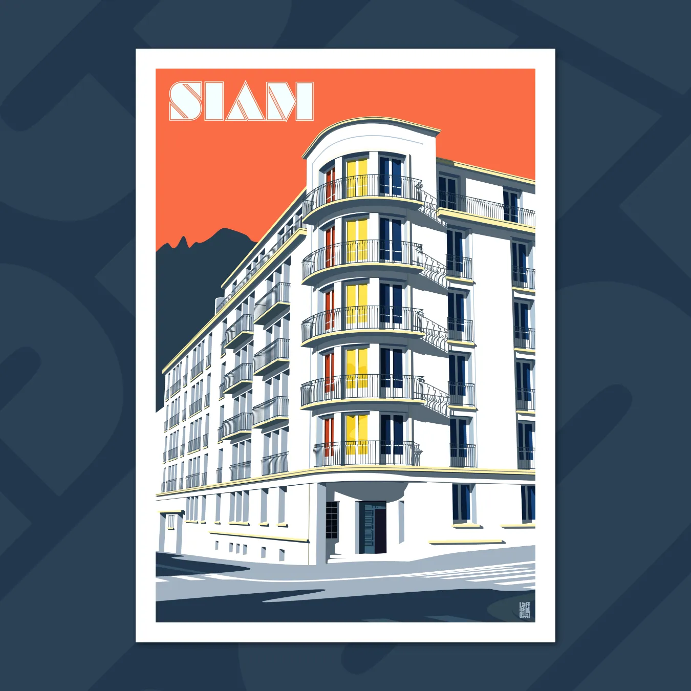 affiche quartier siam brest
