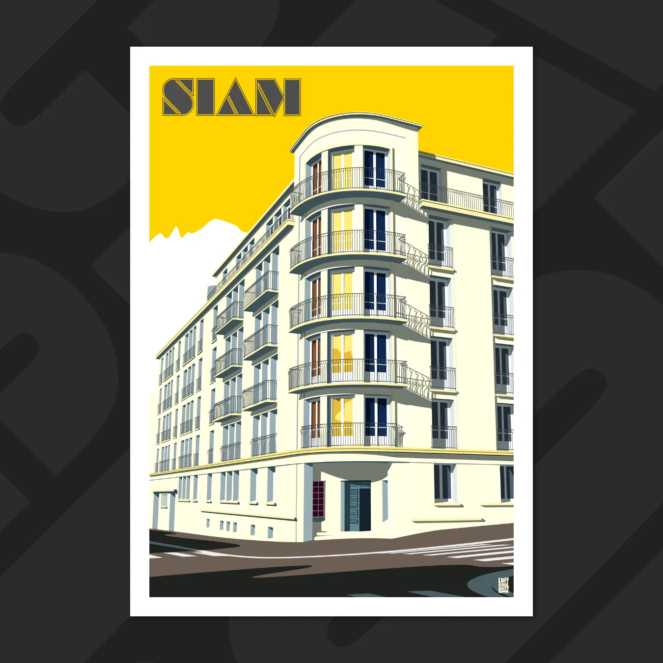 affiche quartier siam brest
