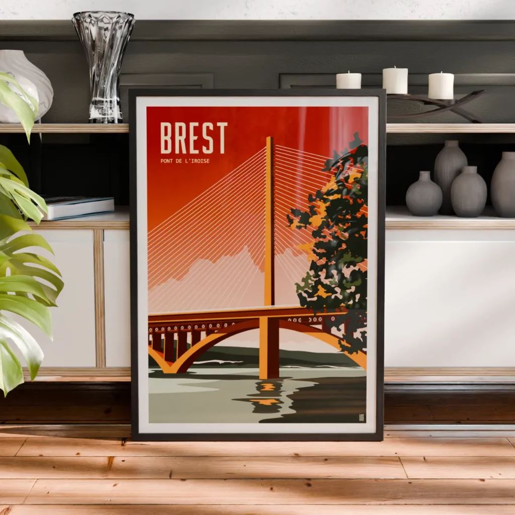 Le pont de l'Iroise de Brest