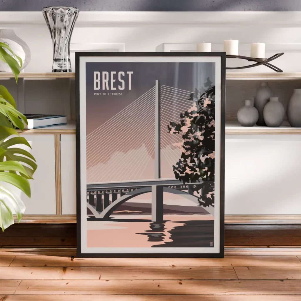 Le pont de l'Iroise de Brest