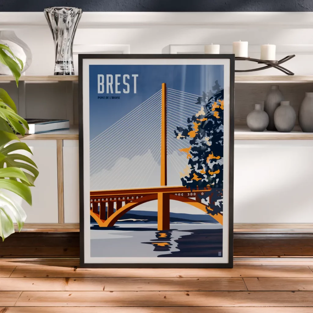 Le pont de l'Iroise de Brest