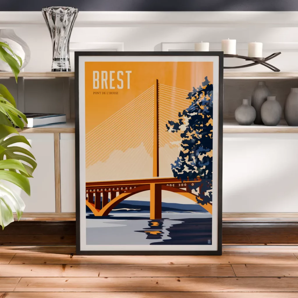 Le pont de l'Iroise de Brest