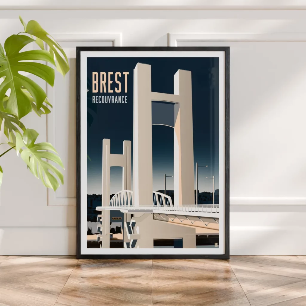 Le pont de Recouvrance de Brest