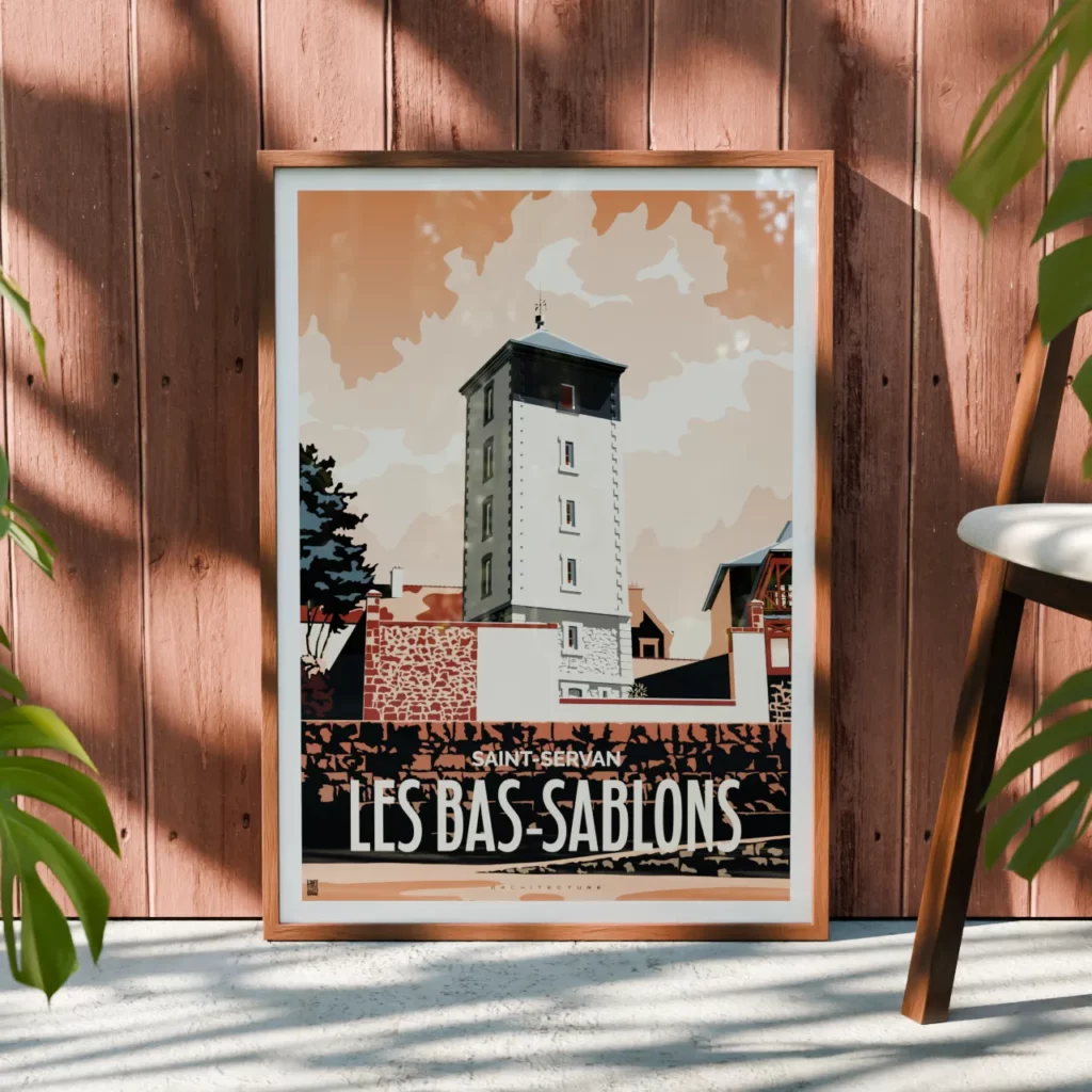 Le phare des bas-Sablons de Saint-Malo