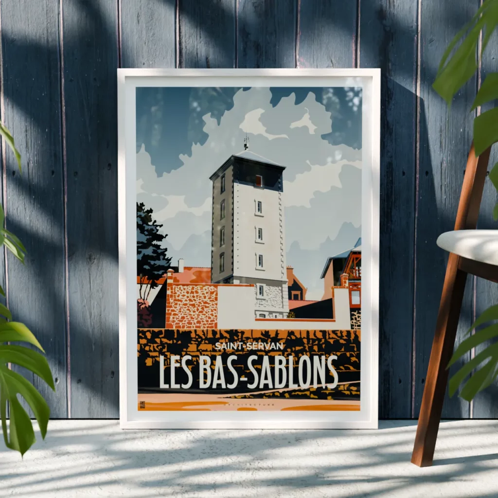 Le phare des bas-Sablons de Saint-Malo